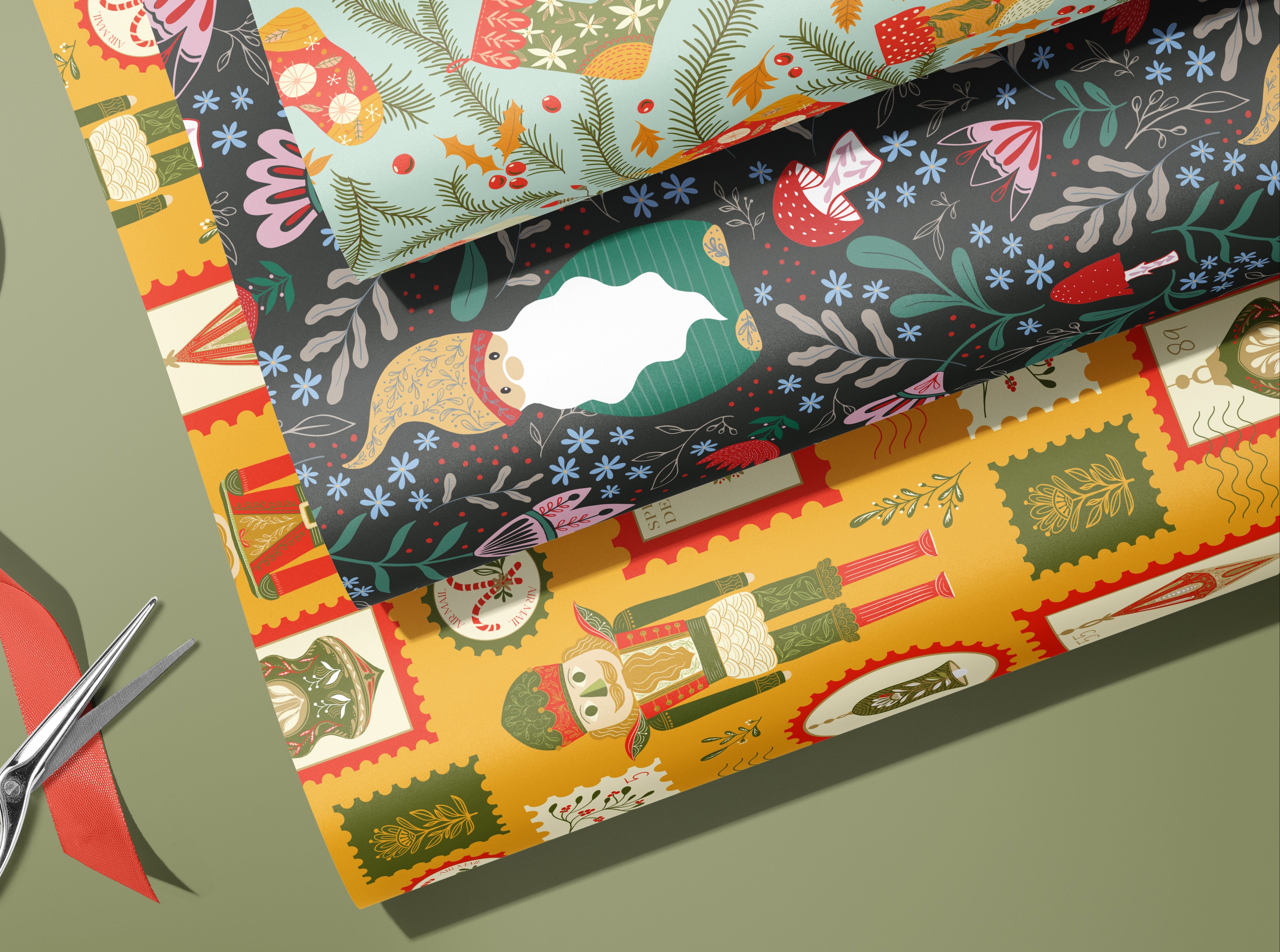 Ultimate Holiday Wrapping Set | Christmas Gift Wrap & Tags – Amicreative