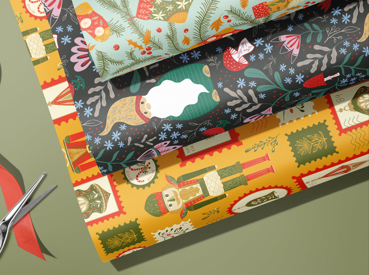 Ultimate Holiday Wrapping Set – Gift Wrap & Tag Bundle