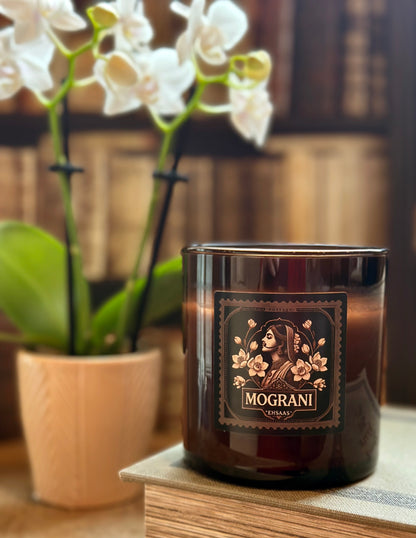 Mograni Candle – Indian Jasmine Soy Candle by Ehsaas