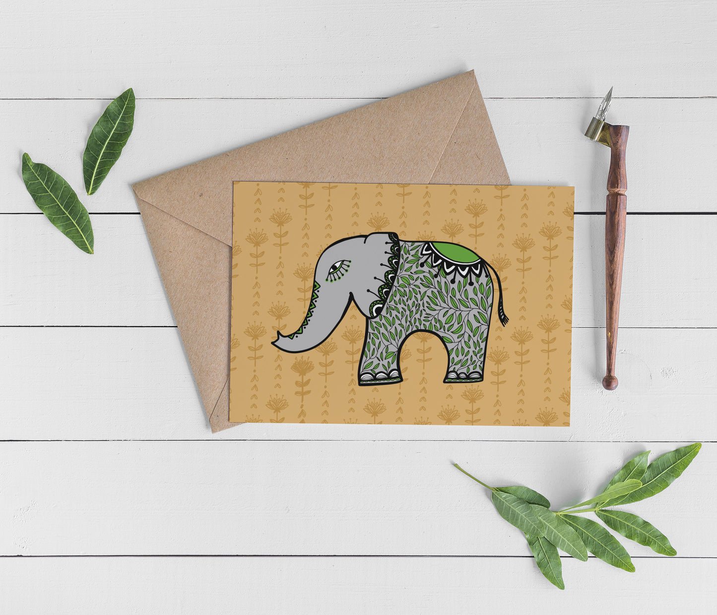 Elephant Greeting Card