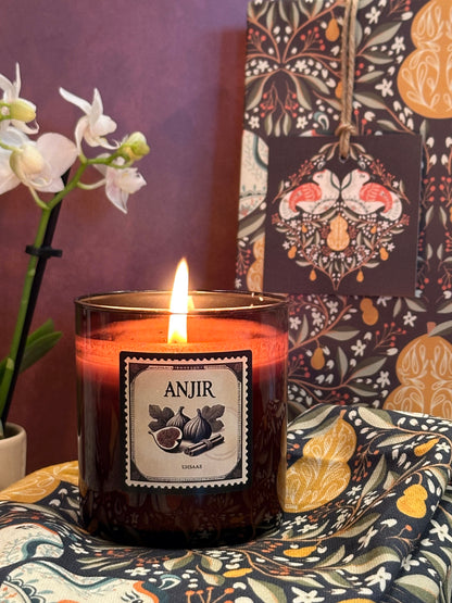 Pear Tree Kitchen Gift Set with Fig Candle – Holiday Home Gift Bundle