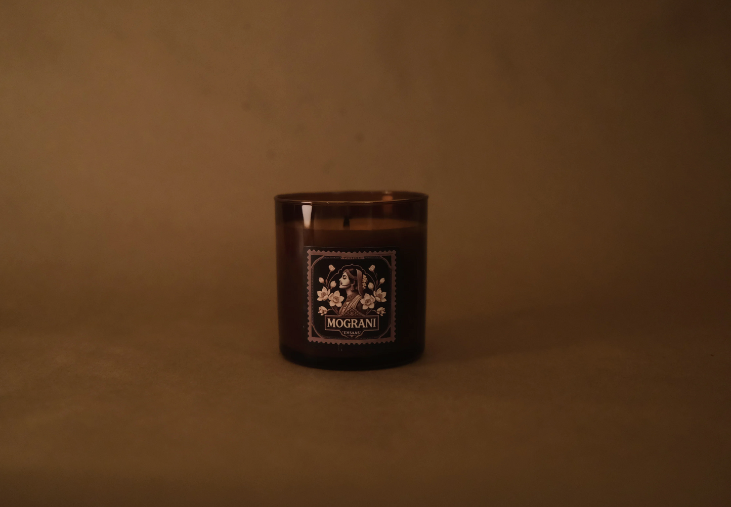 Peacock Garden Writing Gift Set with Mogra (Indian Jasmine) Candle – Holiday Stationery Bundle