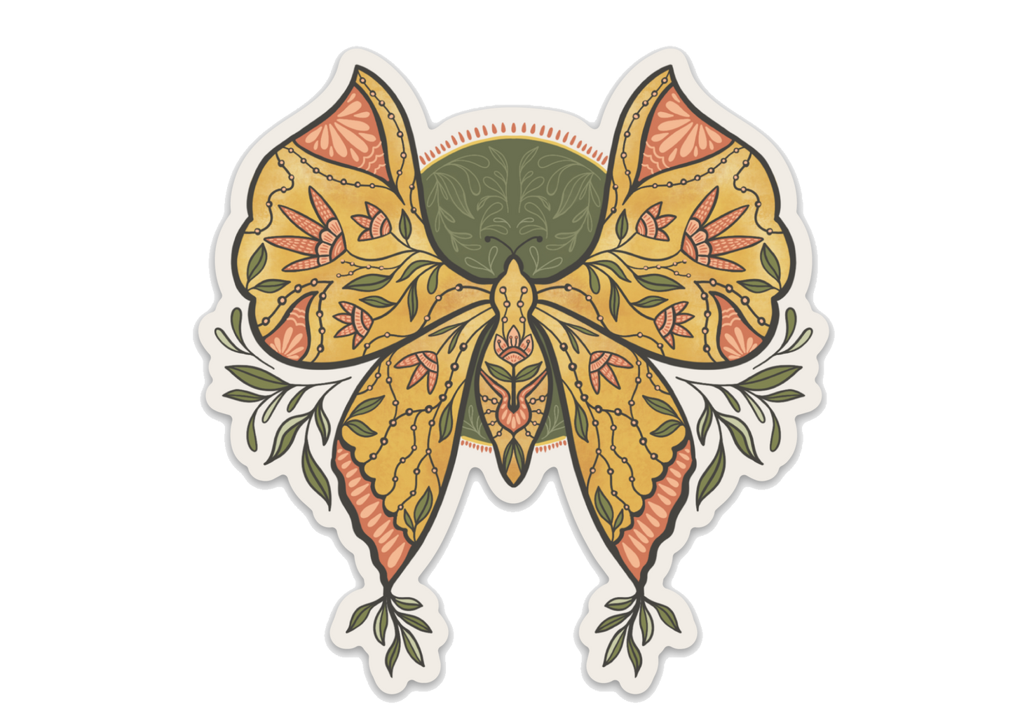 Butterfly Vinyl Sticker