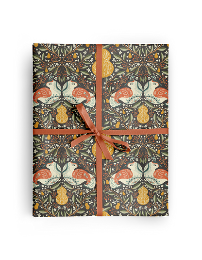 Pear Tree Wrapping Paper