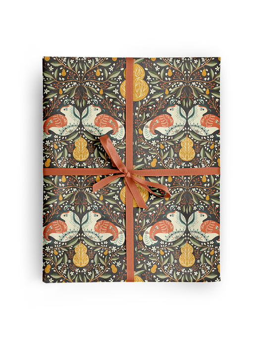 Pear Tree Wrapping Paper