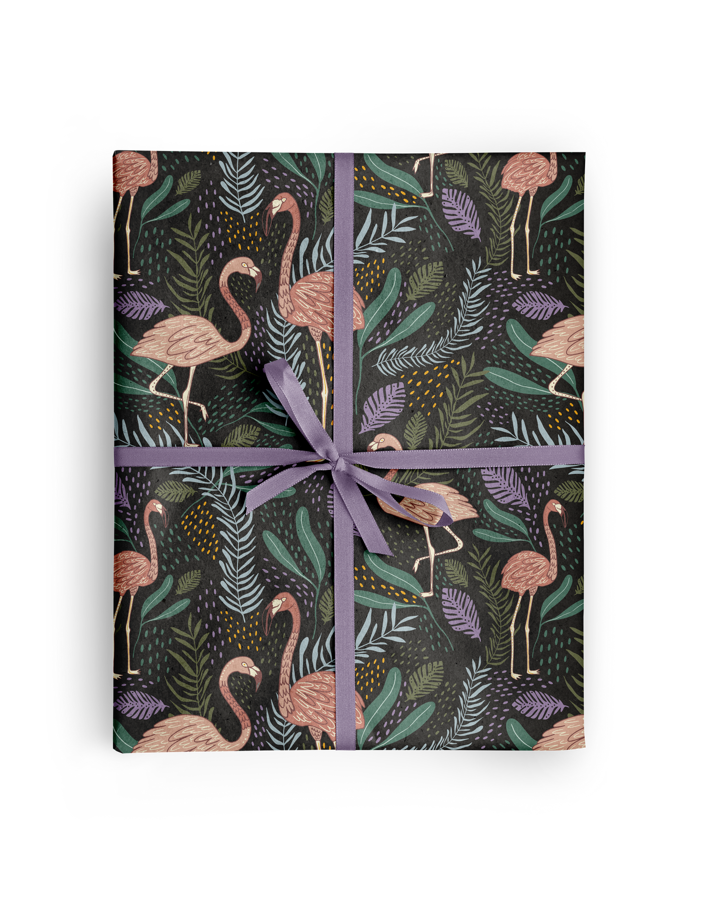 Tropical Flamingo Wrapping Paper