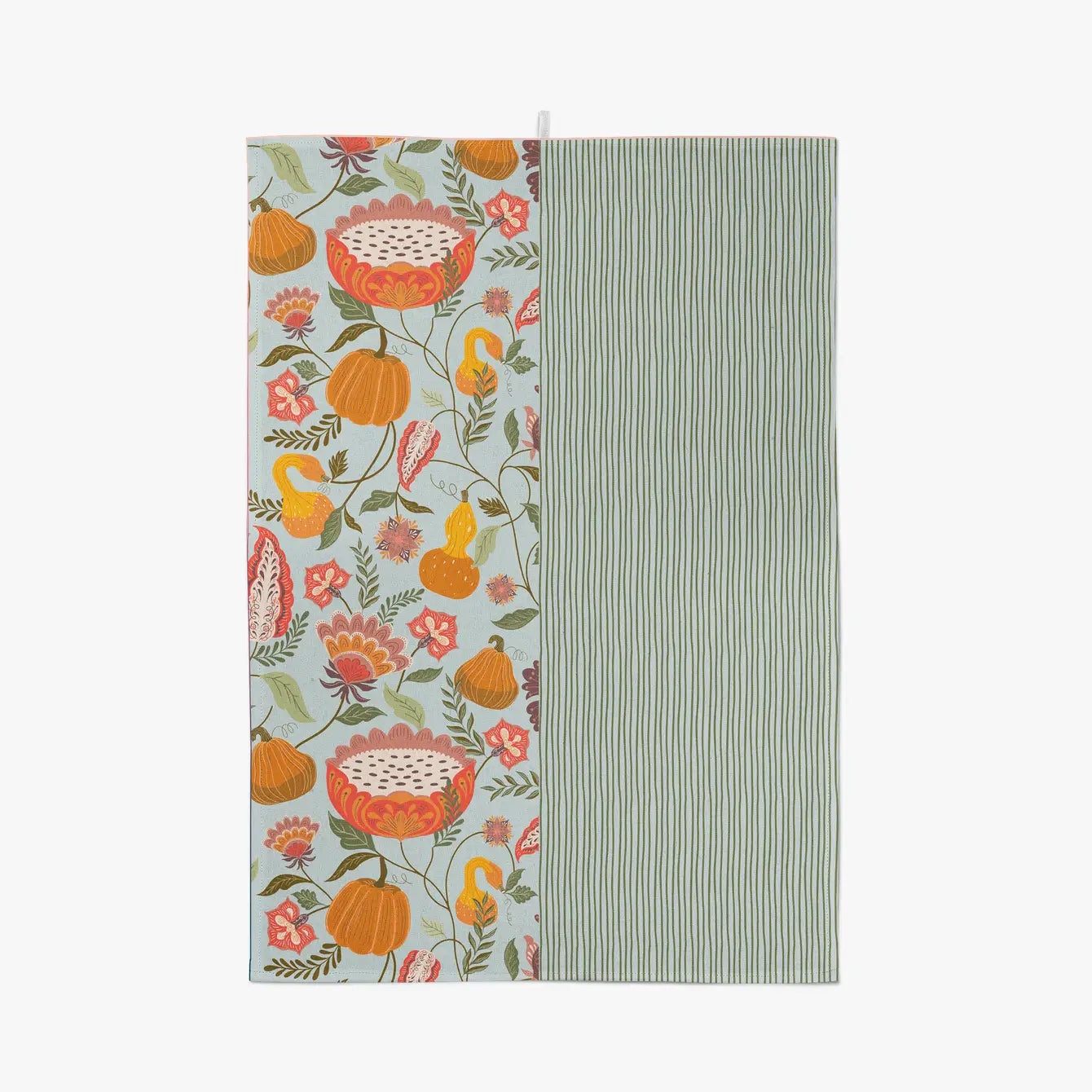 Pumpkin Garden Tea Towel