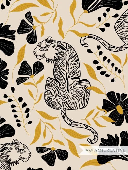 Animal illustration by Amita Nair