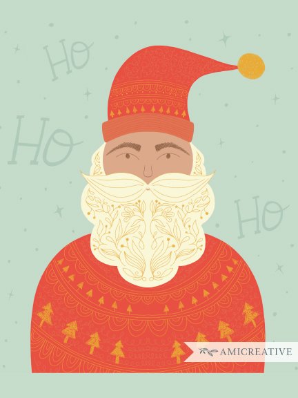 Seasonal illustration by Amita Nair
