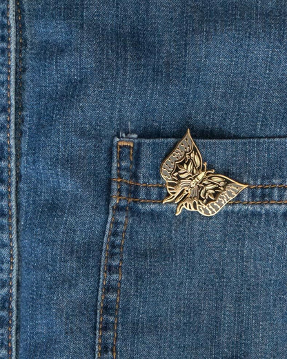Butterfly Wings Enamel Pin