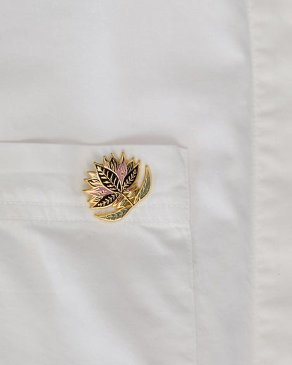 Lotus Enamel Pin