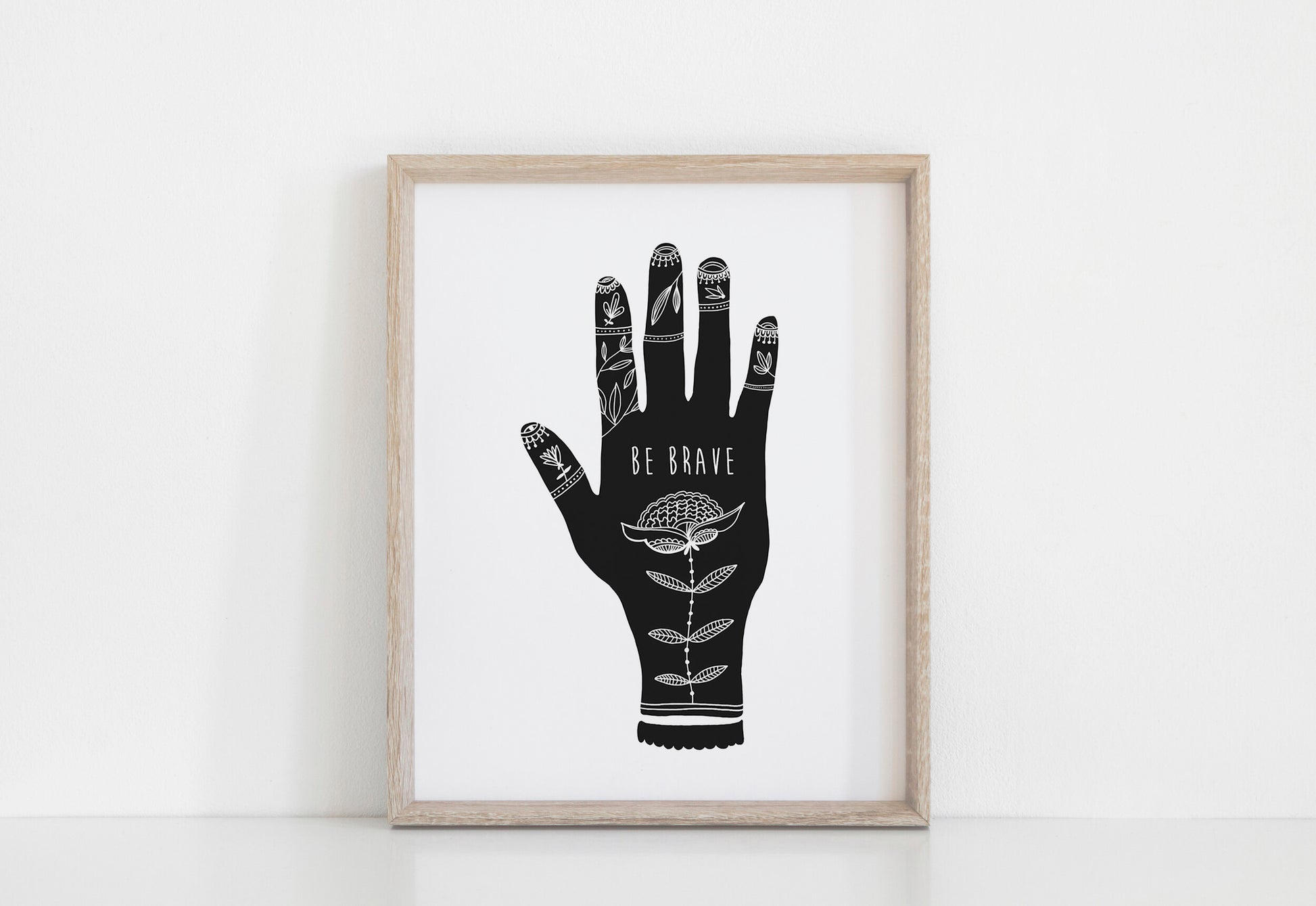 A Brave Hand  Giclée Print