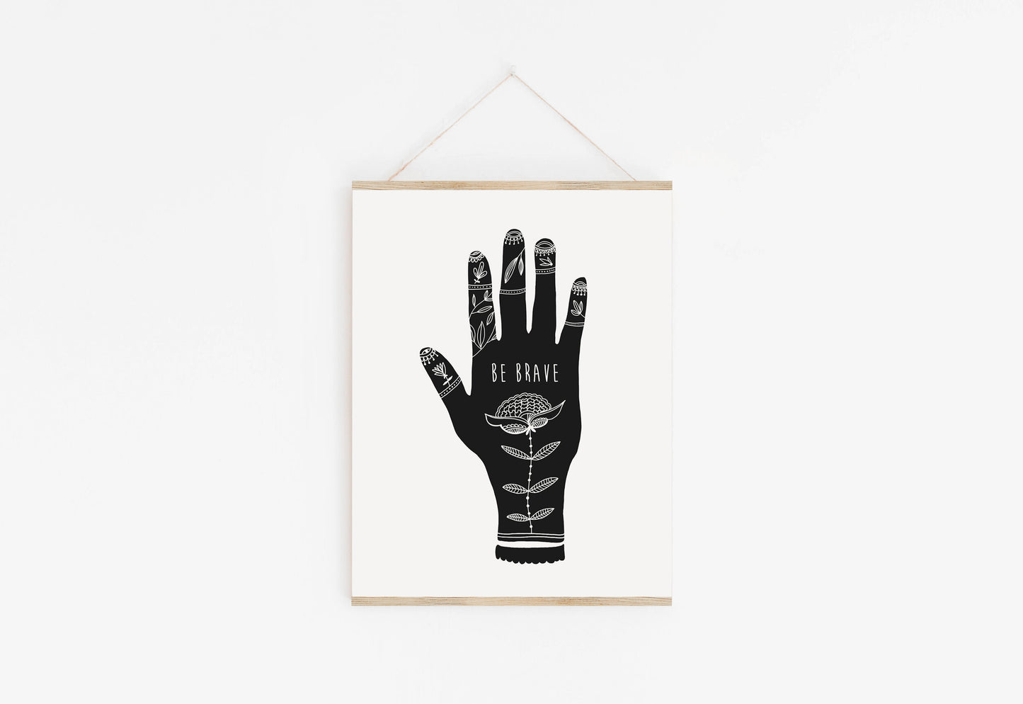 A Brave Hand  Giclée Print