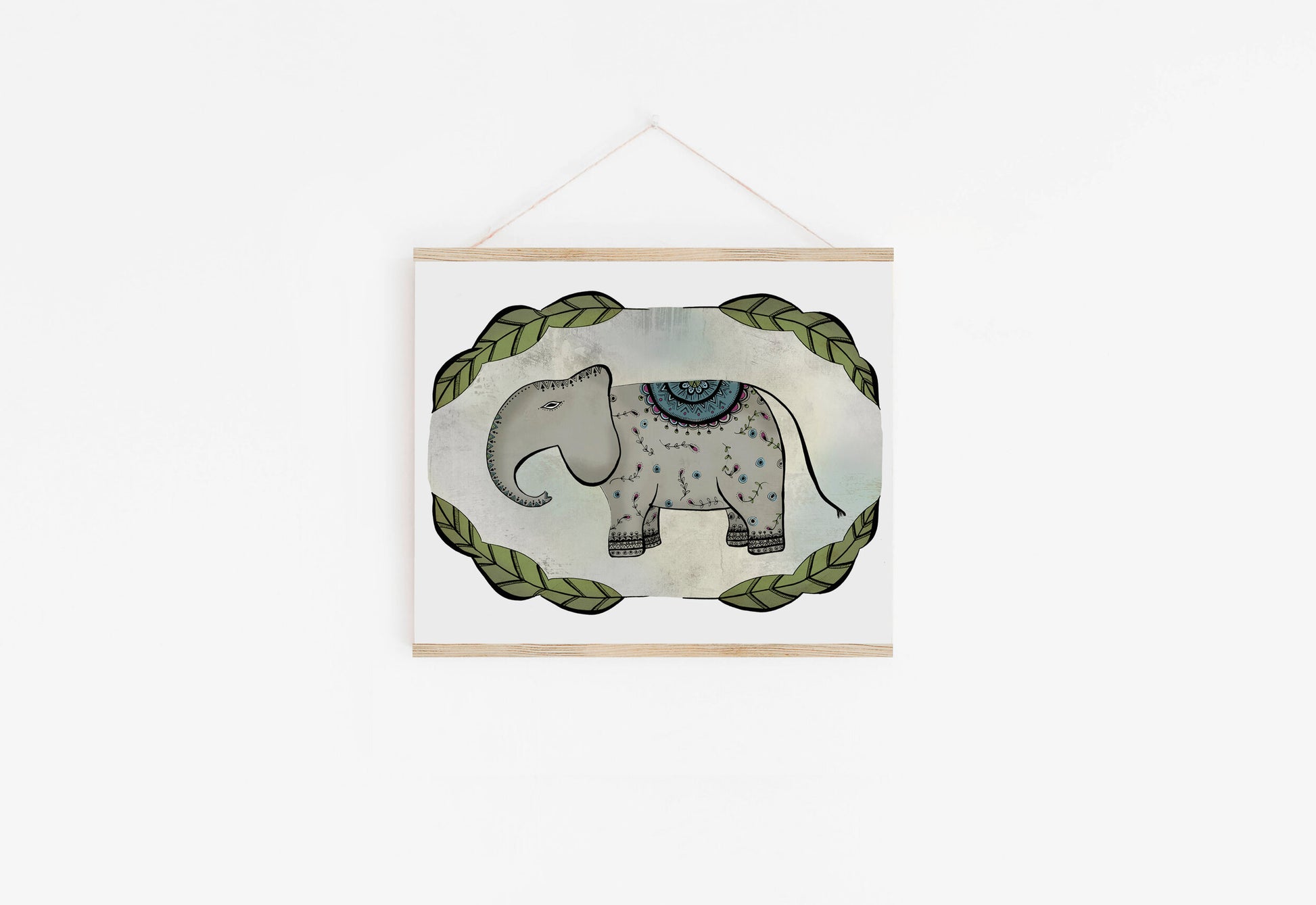 The Elephant Tree Giclée Print