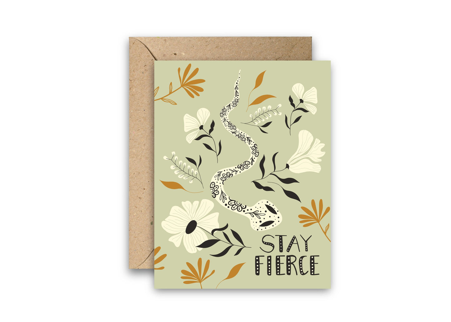 Stay Fierce Greeting Card