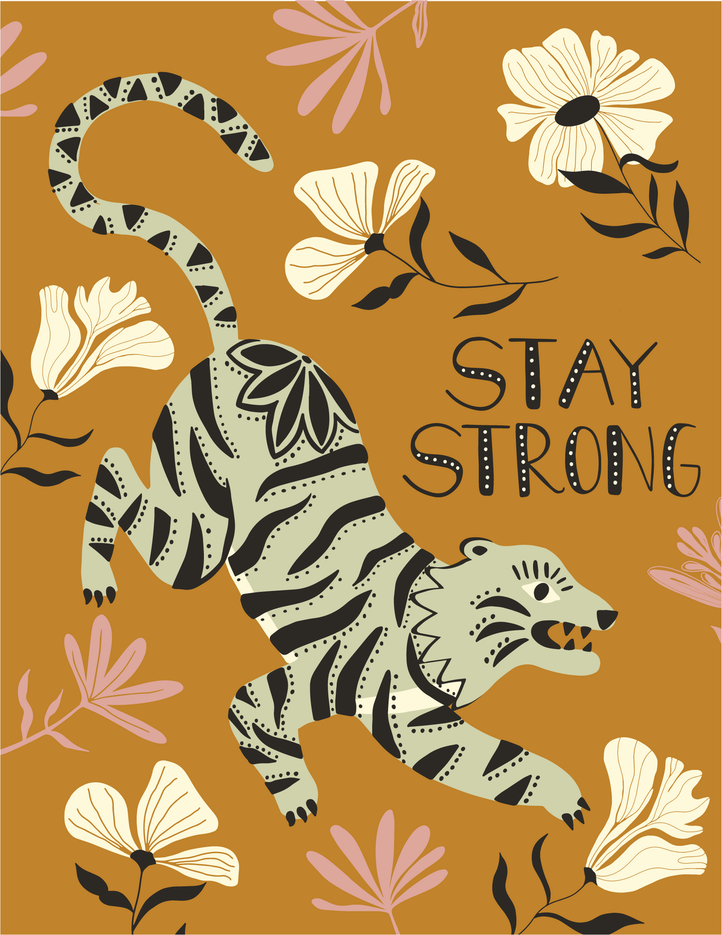 Stay Strong Greeting Card