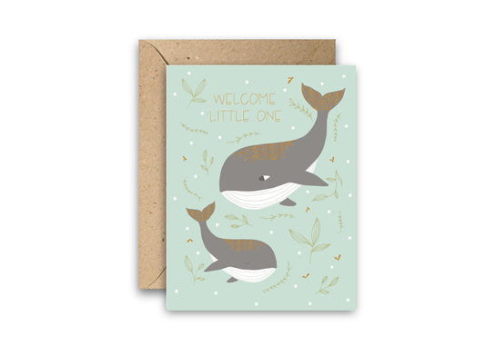 Welcome Little One Greeting Card