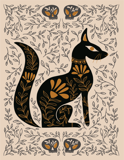 Egyptian Cat Greeting Card