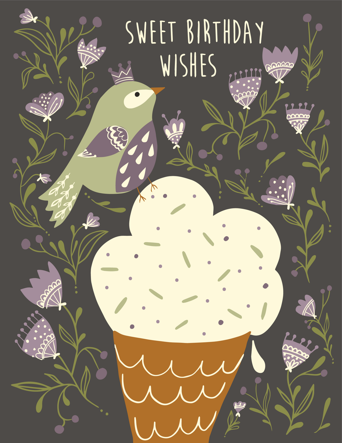 Sweet Birthday Wishes Greeting Card