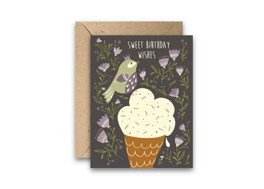 Sweet Birthday Wishes Greeting Card