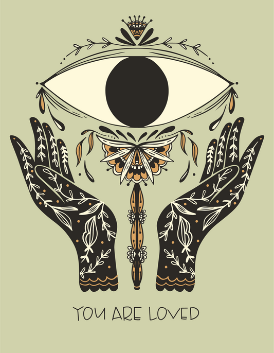 You are Loved Greeting Card
