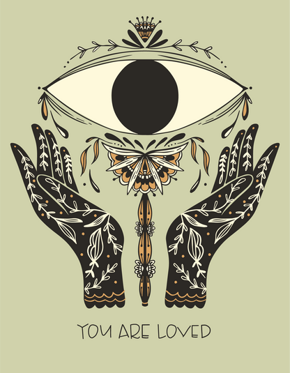 You are Loved Greeting Card