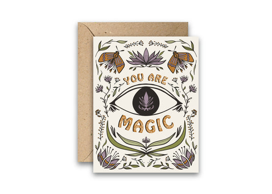 You are Magic Greeting Card