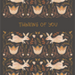 Thinking of You Bunnies Gold Foil Greeting Card