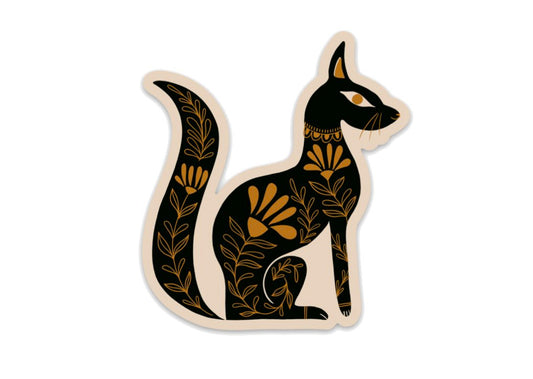 Egyptian Cat Vinyl Sticker