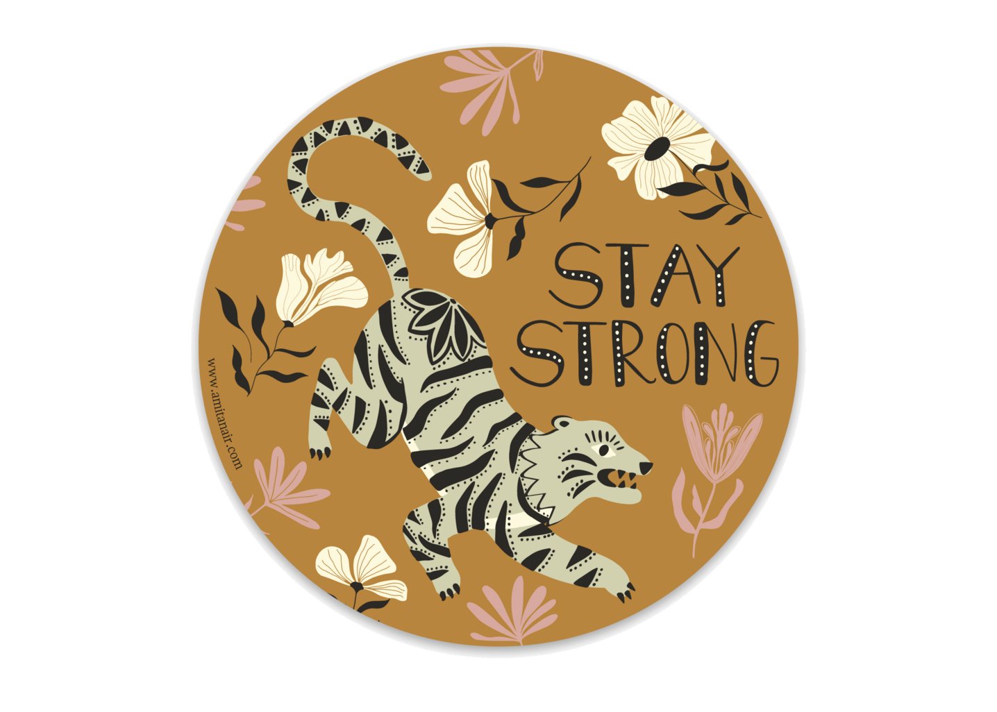 Stay Strong Vinyl Sticker