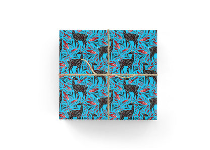 Winter Deer Wrapping Paper