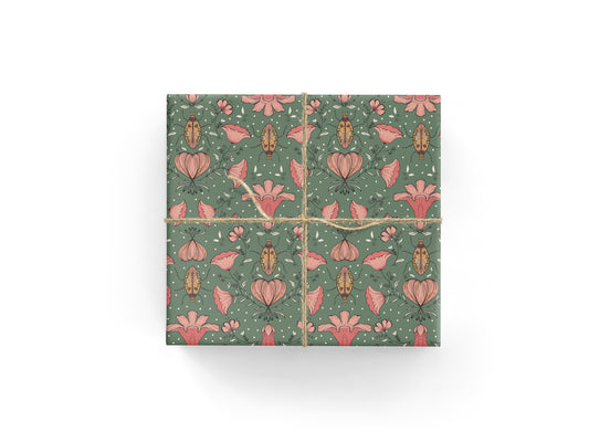 Love Bug Wrapping Paper