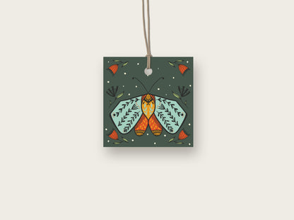 Gift Tag - Woodland Moth
