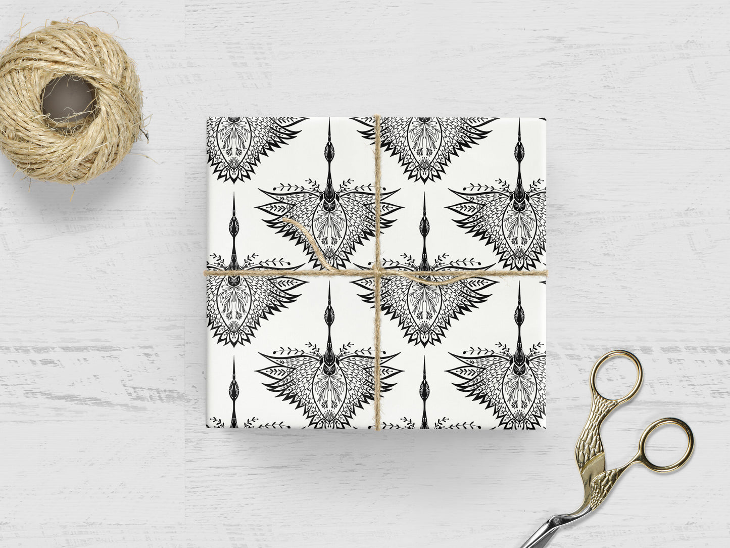 Black Swan Wrapping Paper