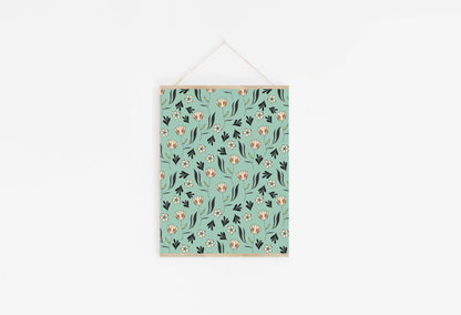 Tulip Fields Wrapping Paper