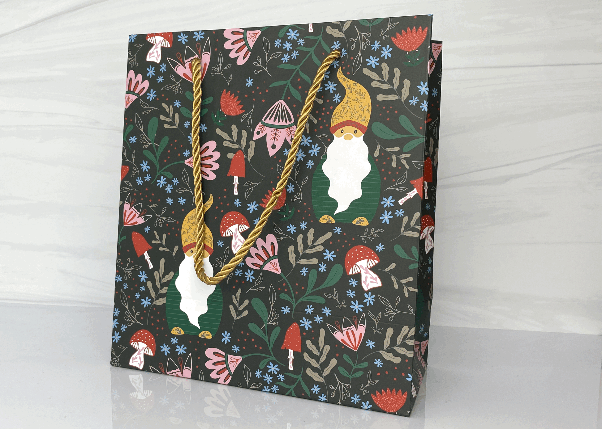 Berry Gnome Gift Bag